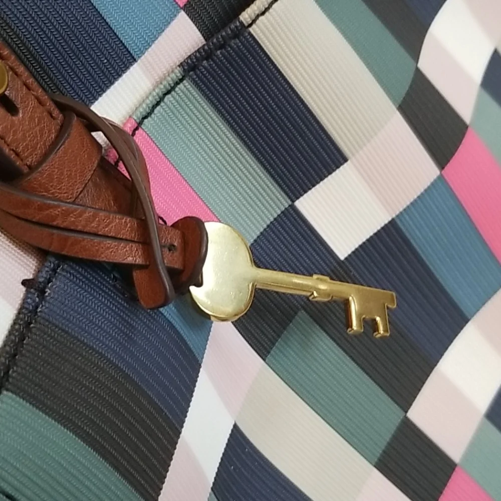 FOSSIL Rachel Satchel Bag with Key Fob